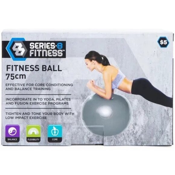 Series-8 Fitness Ball 75cm Gray - Picture 1 of 3